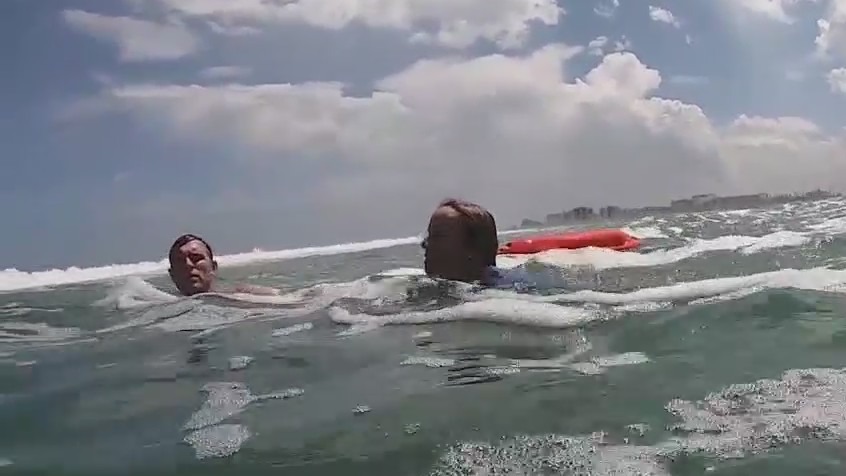 How to survive a rip current